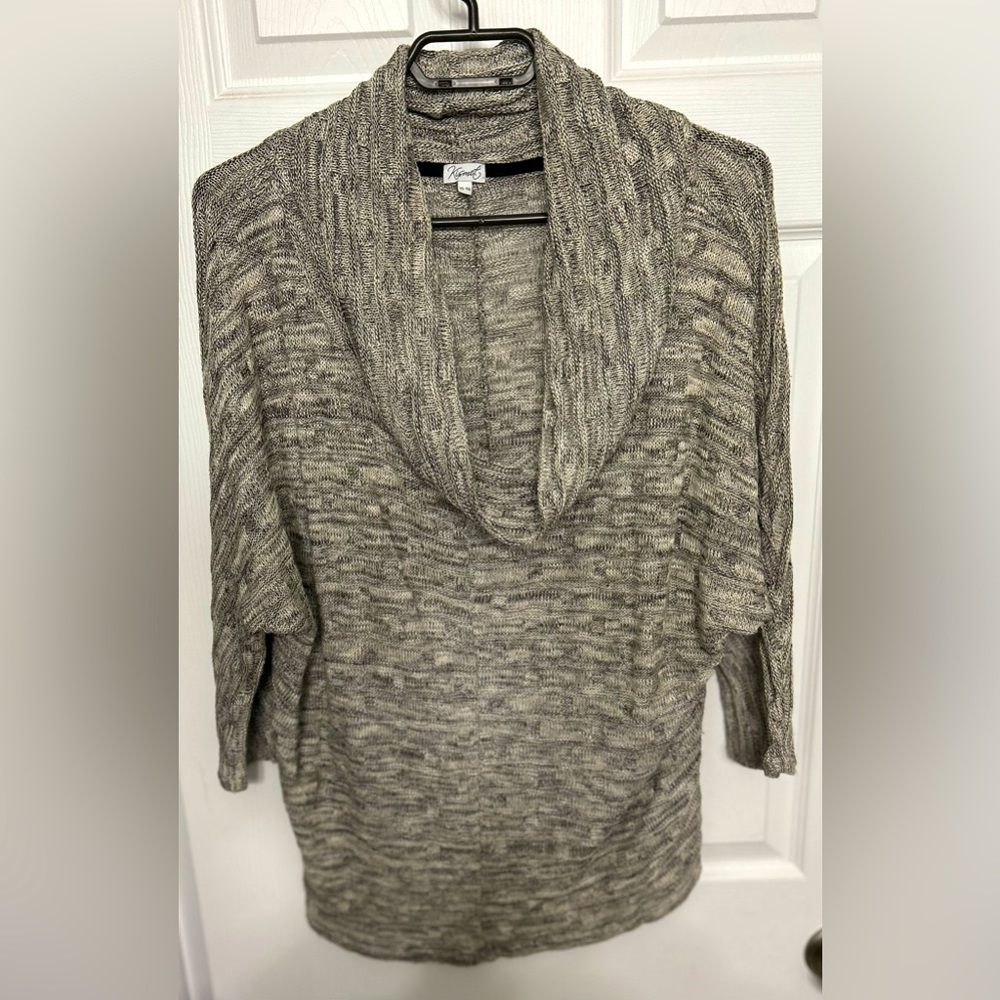 ✨ Kismet Cowl Neck 3/4 sleeve Sweater